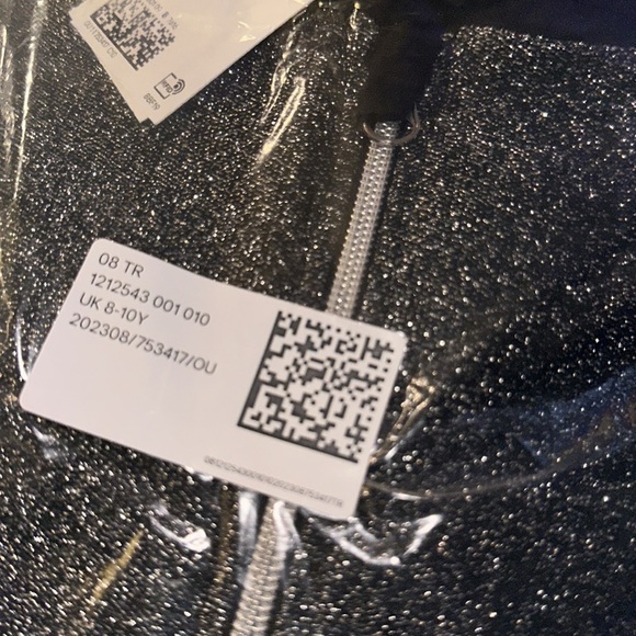 H&M New‎ Glittery Cardigan with Zipper - Picture 4 of 4